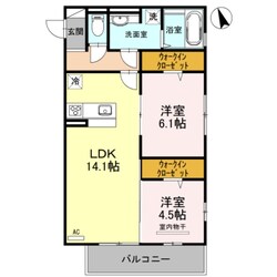 コンフォートさくらの物件間取画像